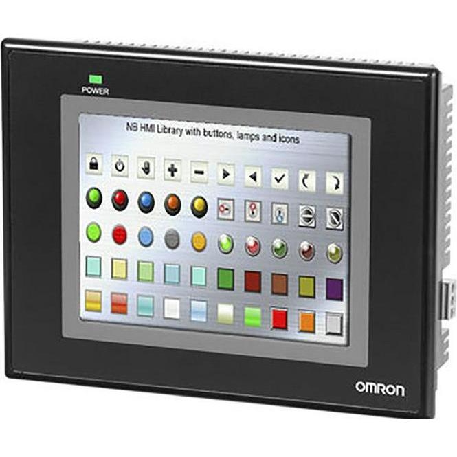 Omron Industrial Automation HMI, 5.6" TFT a colori, comunicazioni seriali, Domotica