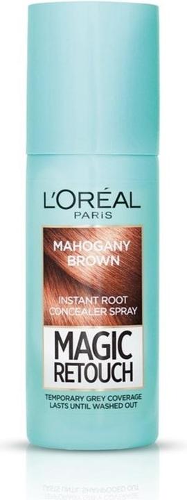 Immagine prodotto L'Oréal Paris L'oreal - Magic Retouch Instant Root Concealer Spray - Sprej pro zakrytÃ odrostÅ¯ 75 ml Mogano (06 Marrone mogano)