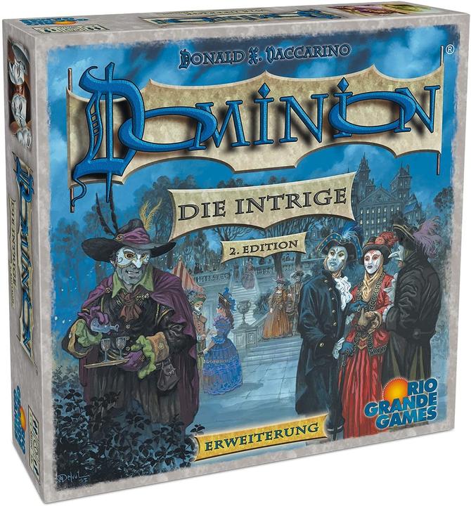 Produktbild Rio Grande Games 22501423 - Dominion® Intrige 2. Edition (DE-Erweiterung), ab 13 Jahren (Deutsch, 2 - 4 Spieler)