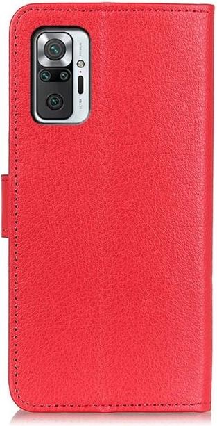Actual product image MU Classic Litchi Leather Bookcover Series (Xiaomi Redmi Note 10 Pro)