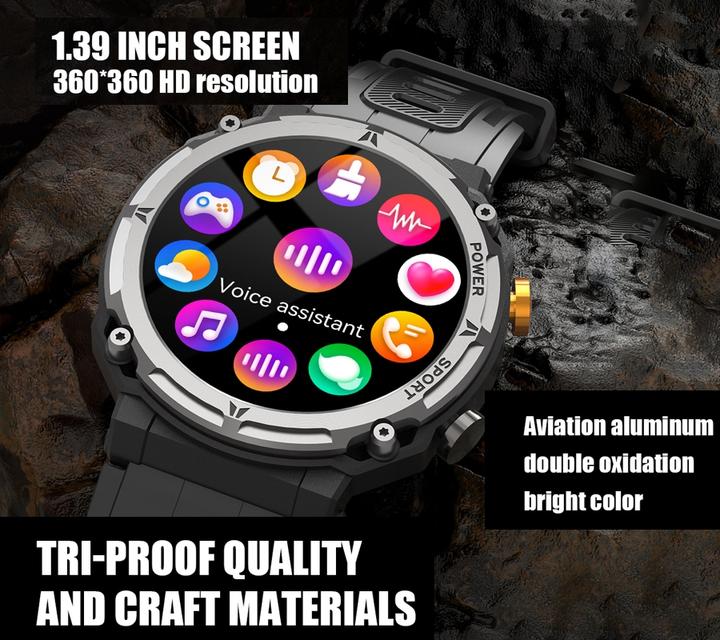 Produktbild Herren-Smartwatch RNCF25-1 SCHWARZ