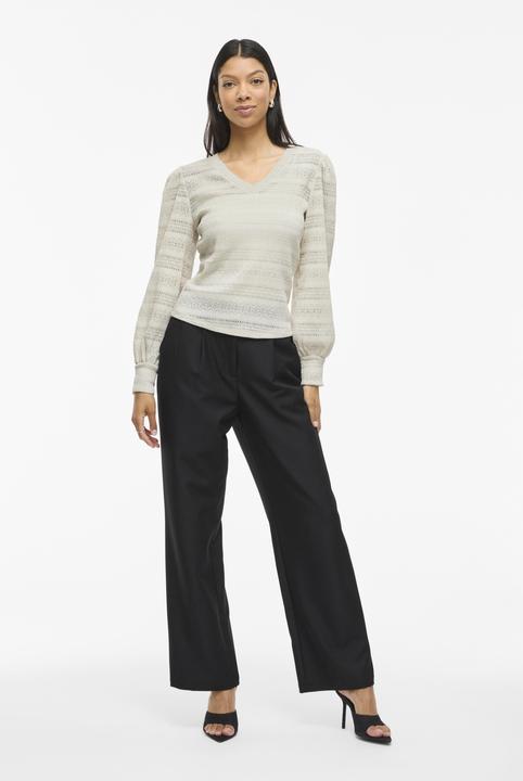 Immagine prodotto Vila V-Ausschnitt Oberteil mit langen Ärmeln (S)