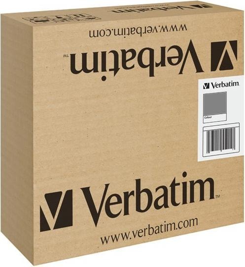 Actual product image Verbatim Filament (PLA, 1.75 mm, 1000 g, Silver)