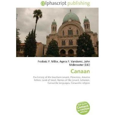 Canaan, Fachbücher von Frederic P. Miller, John McBrewster, Agnes F. Vandome