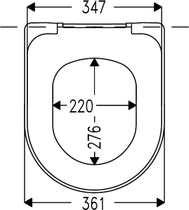 Actual product image Haro Toilet seat Dani SoftClose white