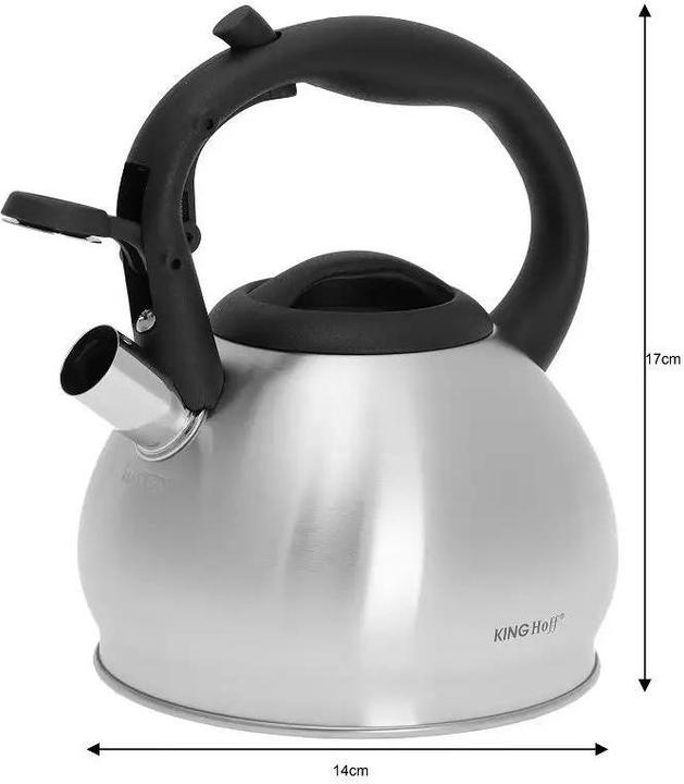 Produktbild Kinghoff Teapot with sieve 1.2L KH-1633 (1.20 l)