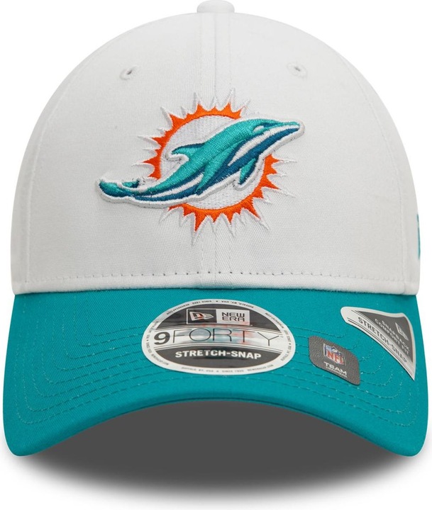 Image du produit New Era 9Forty Stretch-Snap Cap - Miami Dolphins (Taille unique)