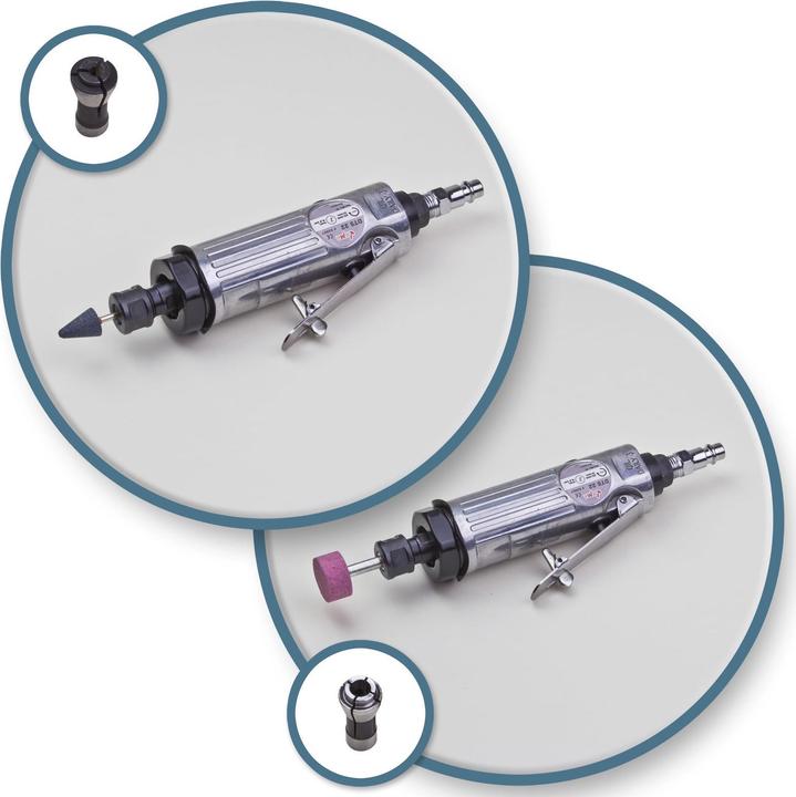 Actual product image Dema Compressed air cut-off grinder-polisher set 20 pieces | 6.2 bar (Cut-off machine)