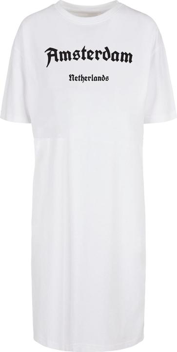 Produktbild Merchcode Ladies Amsterdam Organic Oversized Slit Tee Dress - 118813 (XS)