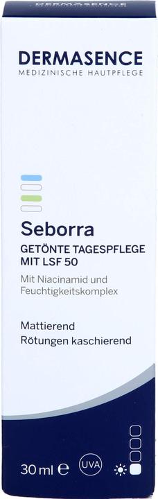 Dermasence Seborra Getönte Tagespflege LSF50 (30 ml, Getönte Tagescreme, SPF 50)
