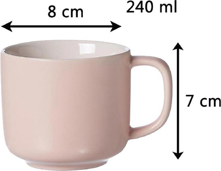 Actual product image Ritzenhoff & Breker Jasper Cappuccino Set (240 ml, 8x)