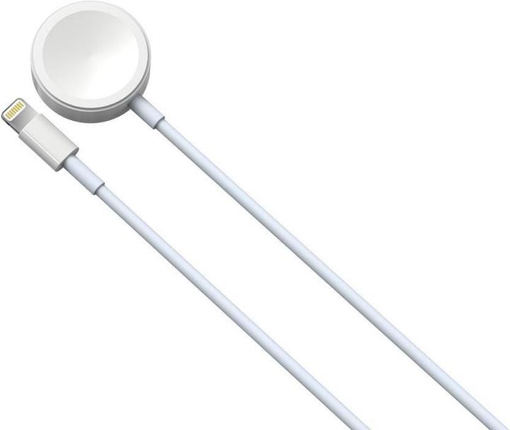 Actual product image Devia Smart 2in1 Lightning + Apple Watch wireless charger