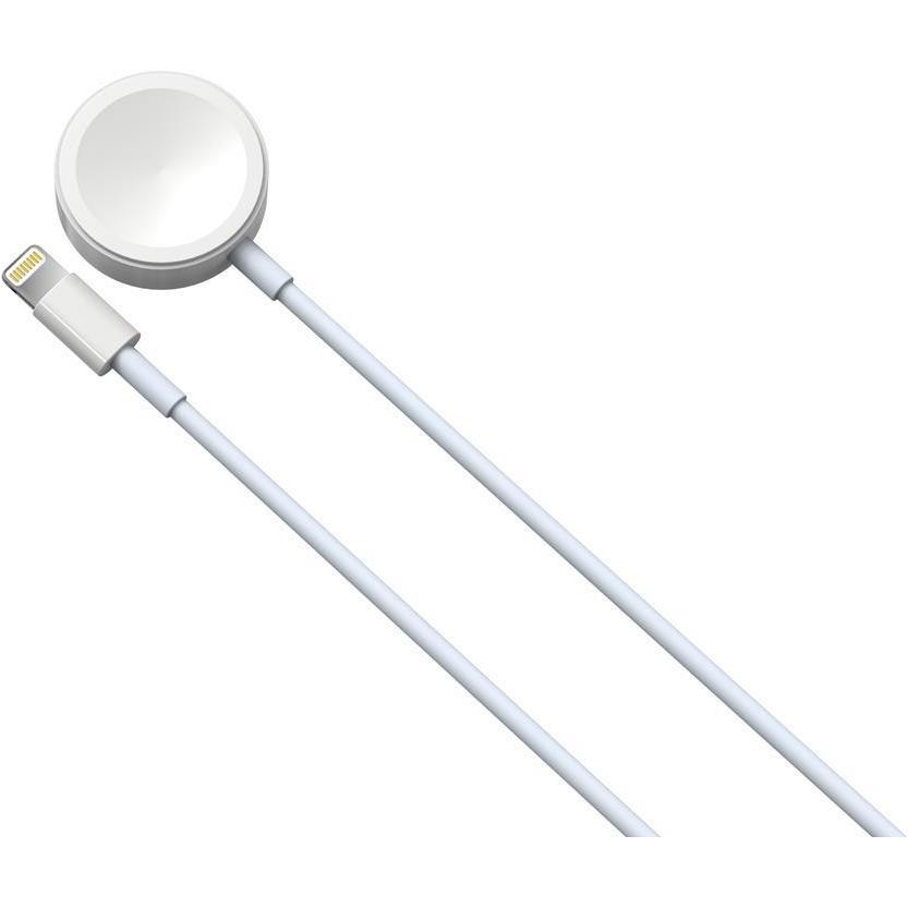 Thumbnail - Devia Smart 2in1 Lightning + Apple Watch wireless charger, Smartwatch Zubehör, Weiss