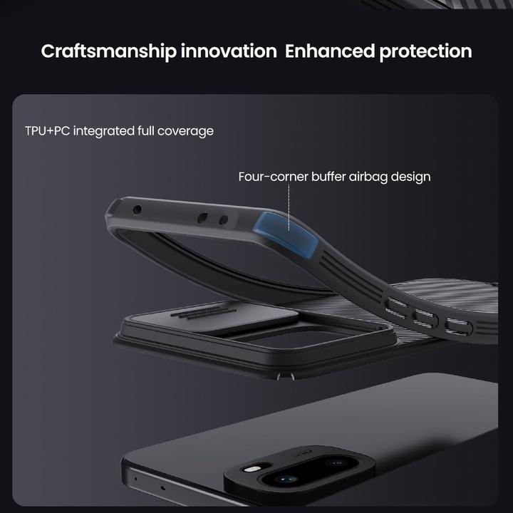 Produktbild Nillkin CamShield PRO Rückseitenschutz für OnePlus 15R Schwarz (OnePlus 15R)