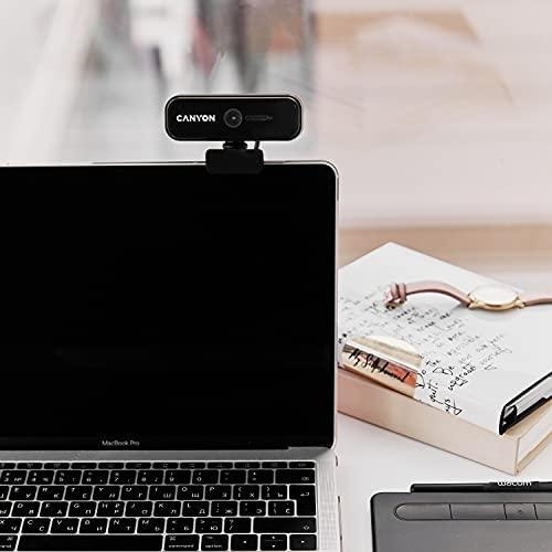 Produktbild Canyon C2N 1080P full HD 2.0Mega fixed focus webcam with USB2.0 connector, 360 degree rotary view sc (2 Mpx)