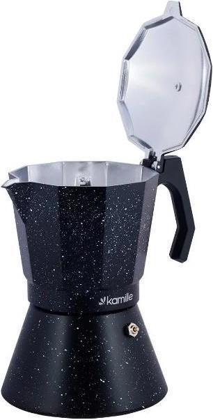 Actual product image Kamille Coffee maker 600 ml with wide induction bottom 2514MR (12 T.)