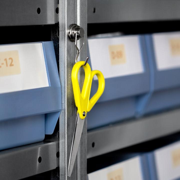 Actual product image Supermagnete Pot magnet Ø 25 mm with rotating hook (1x)