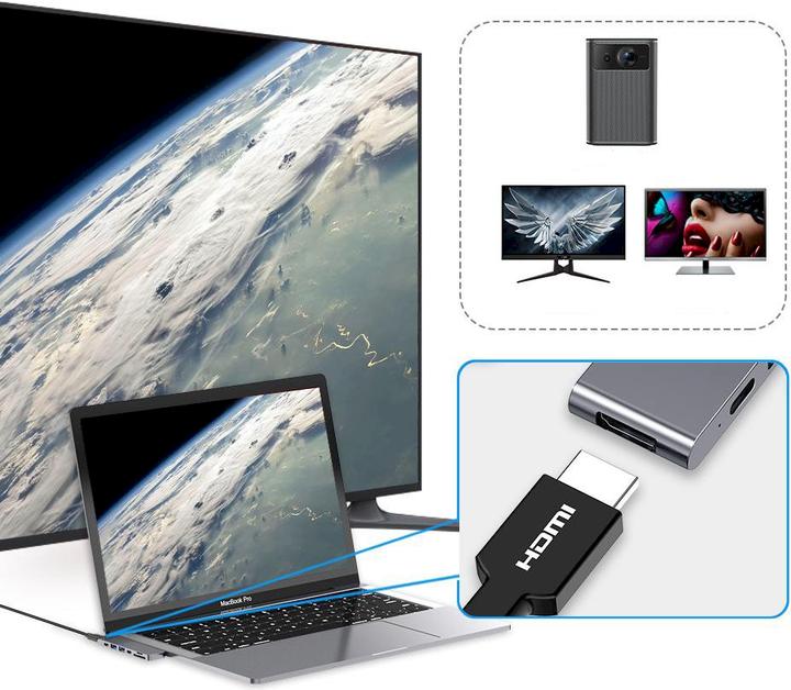 Immagine prodotto Choetech M14 (USB-C, 7 porte)