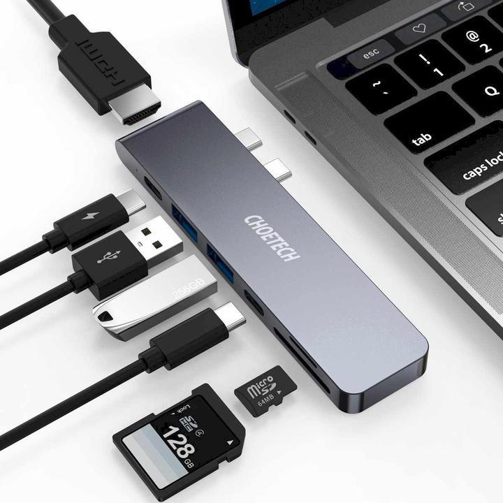 Immagine prodotto Choetech M14 (USB-C, 7 porte)