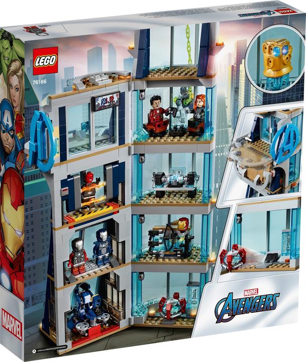 Produktbild LEGO Avengers - Kräftemessen am Turm (76166, LEGO Marvel)