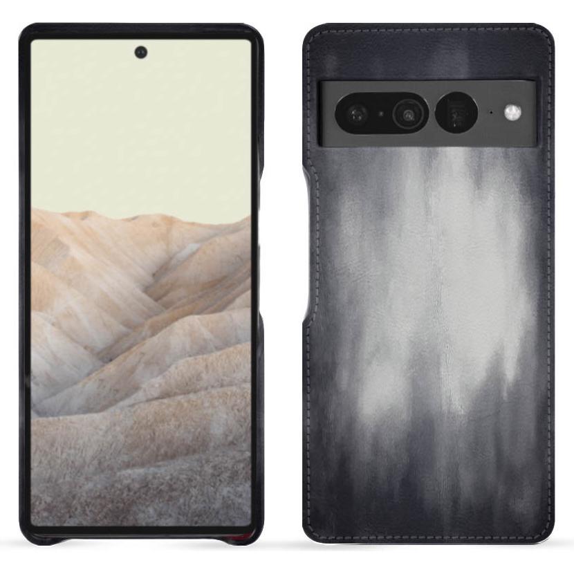 Noreve Lederschutzhülle (Google Pixel 7 Pro), Smartphone Hülle, Grau