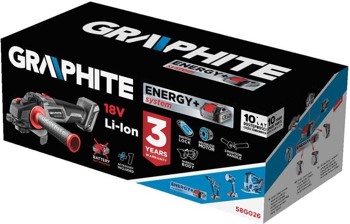 Image du produit Graphite Broyeur 58G026 (125 mm)