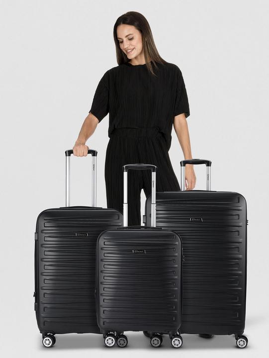 Actual product image Benzi 5493 4 Rollen Kofferset 3-teilig mit Dehnfalte (197 l)