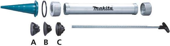 Produktbild Makita cordless sealing gun DCG180RAEX 18V Li-ion, 2x2.0Ah