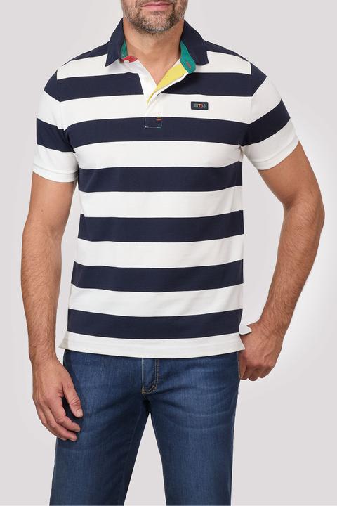 Produktbild TBS Streifenpoloshirt (L)