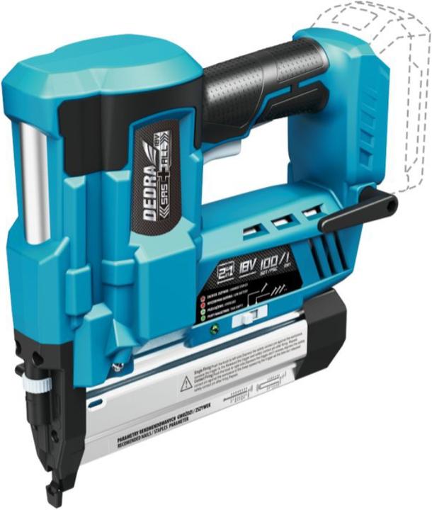 Dedra Cordless hanger-nailer DED7053, 18V