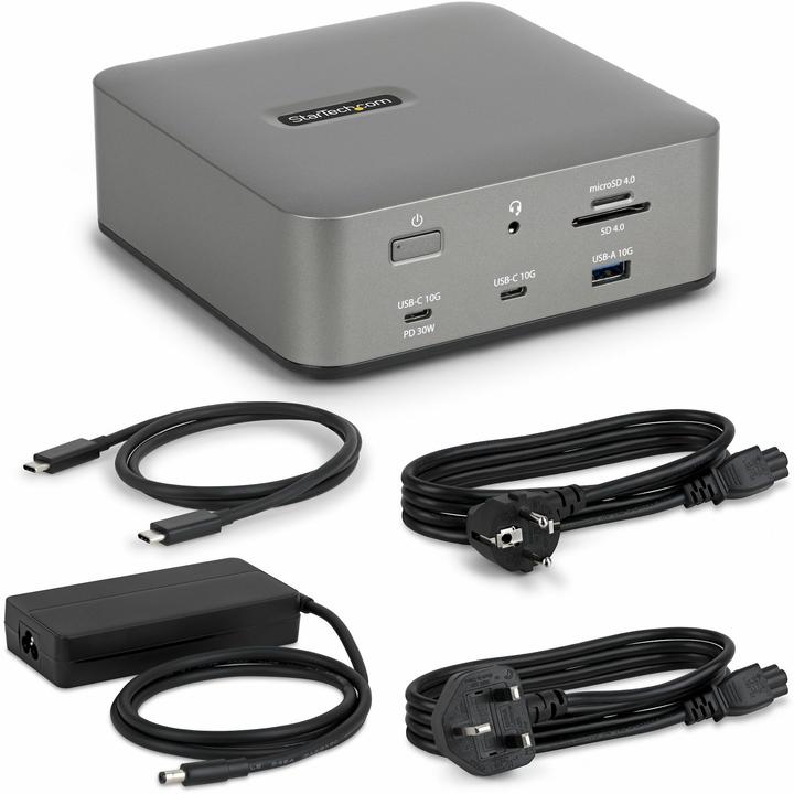 Produktbild StarTech Thunderbolt 5 Docking Station Triple Monitor 140w Laptop
