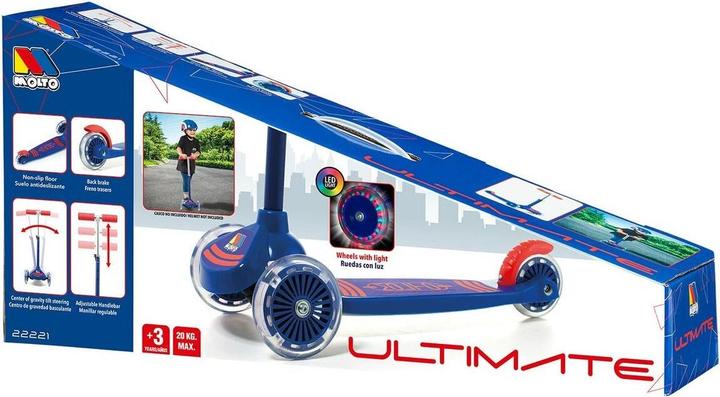 Produktbild Molto Scooter Moltó Maxi Blau Lichter (56 cm)