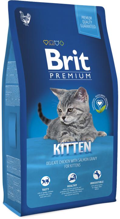 Produktbild Brit PREMIUM Cat Kitten 8kg (Welpe + Kitten, 8000 g)