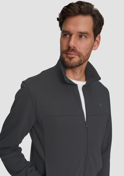 Immagine prodotto S.Oliver Sweatshirt Jacke Sweatjacke mit Stehkragen und Logo-Detail (L)