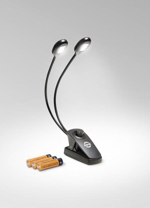 Produktbild K&M Notenpultleuchte »Twin Head Pro 12271 (Notenständerleuchte)