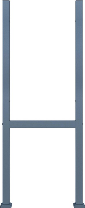 Produktbild Wiltec Toboli Paketbox Ständer 610x115x1500mm Briefkasten Standfuss Standbriefkasten