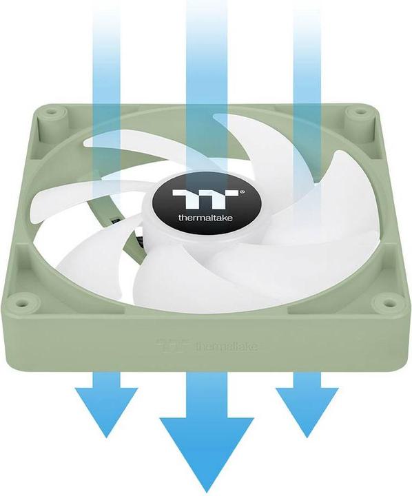 Produktbild Thermaltake CT140 ARGB Sync Matcha Green 2 Pack Housing fan (140 mm, 2x)