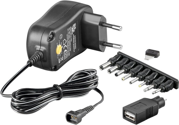 Image du produit Goobay Adaptateur secteur universel 3V-12V 1.0 A