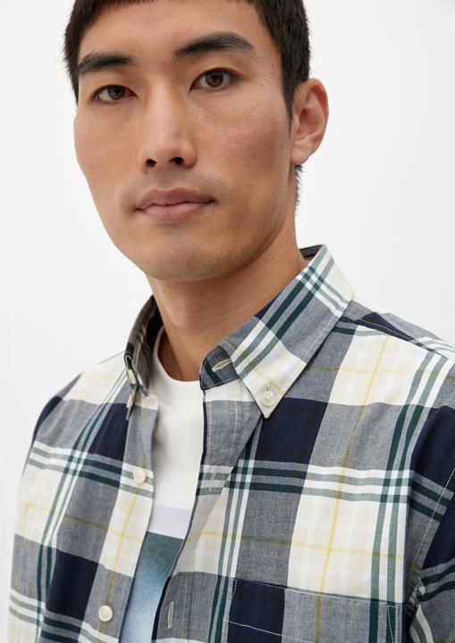 Produktbild s.Oliver Hemd Slim: Hemd mit Button-down-Kragen (S)