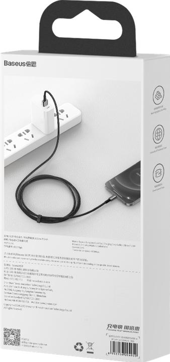 Productafbeelding Baseus Wolfram gouden serie (2 m, USB 2.0)