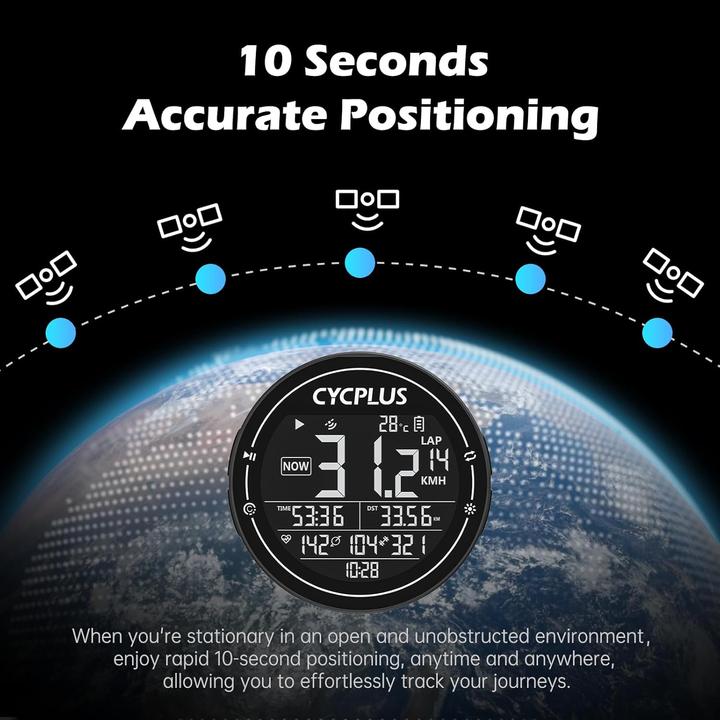 Produktbild Cycplus Kabelloser Velocomputer M2W