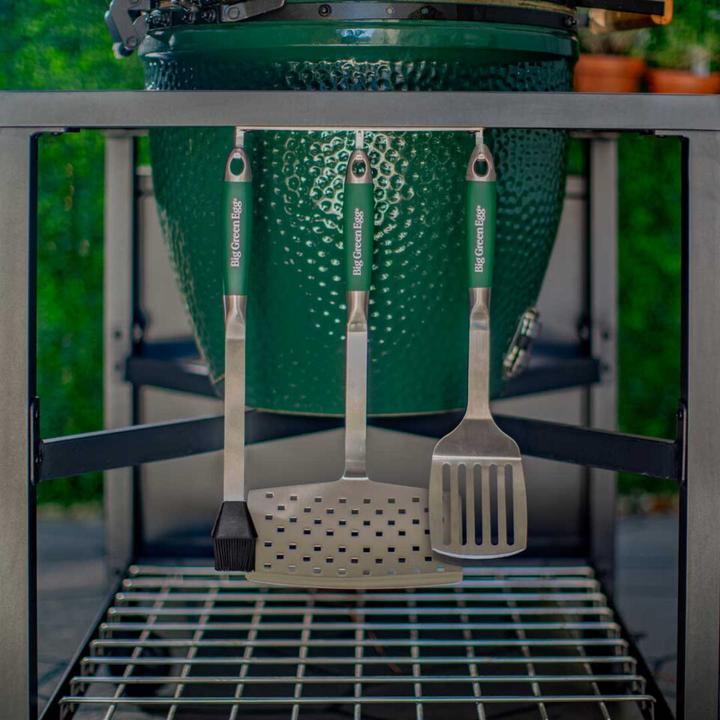 Productafbeelding Big Green Egg Roestvrijstalen BBQ gereedschapsset