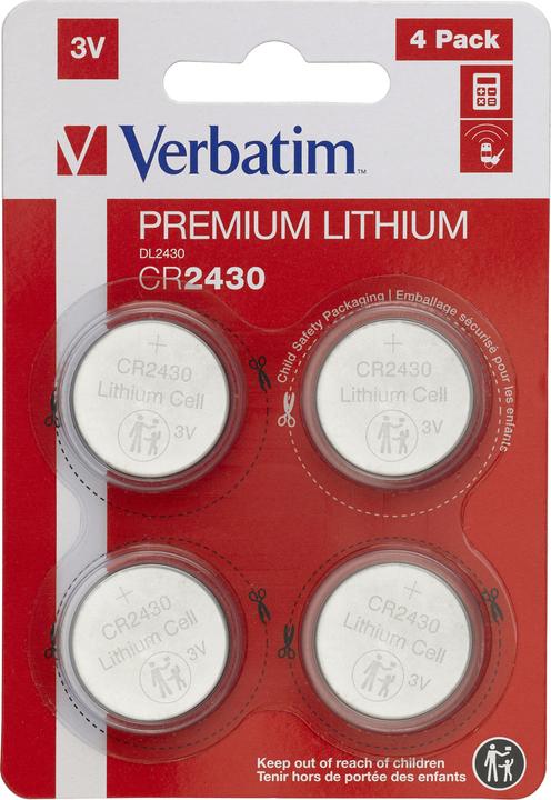 Verbatim Premium Lithium (4 Stk., CR2430)