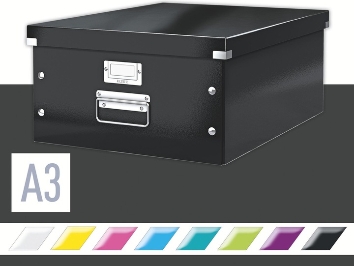 Image du produit Leitz Boîte de stockage WOW Click & Store (A3)