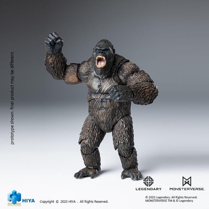 Actual product image Hiya Toys Kong: Skull Island Exquisite Basic Action Figure Kong 15 cm