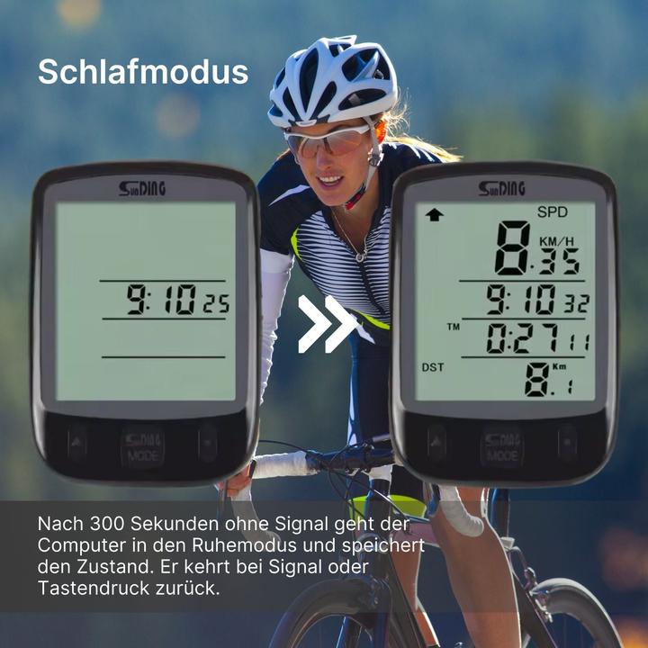 Actual product image Hermex Sunding Velocomputer bike computer bike speedometer bike computer