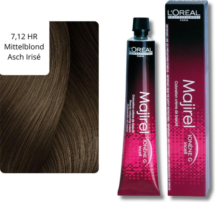 Actual product image L'Oréal Professionnel Majirel (7.12 Medium Blonde Ash Irisé)
