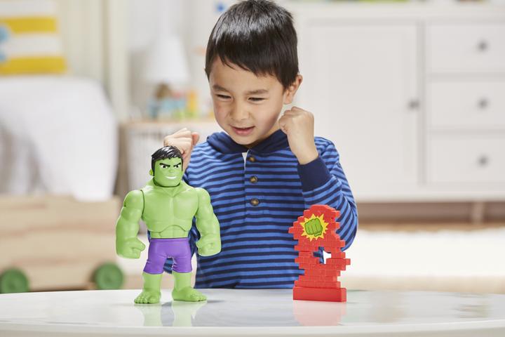Actual product image Hasbro Butterfly Power Hulk Preschool Toy, 25 cm tall Hulk Actio