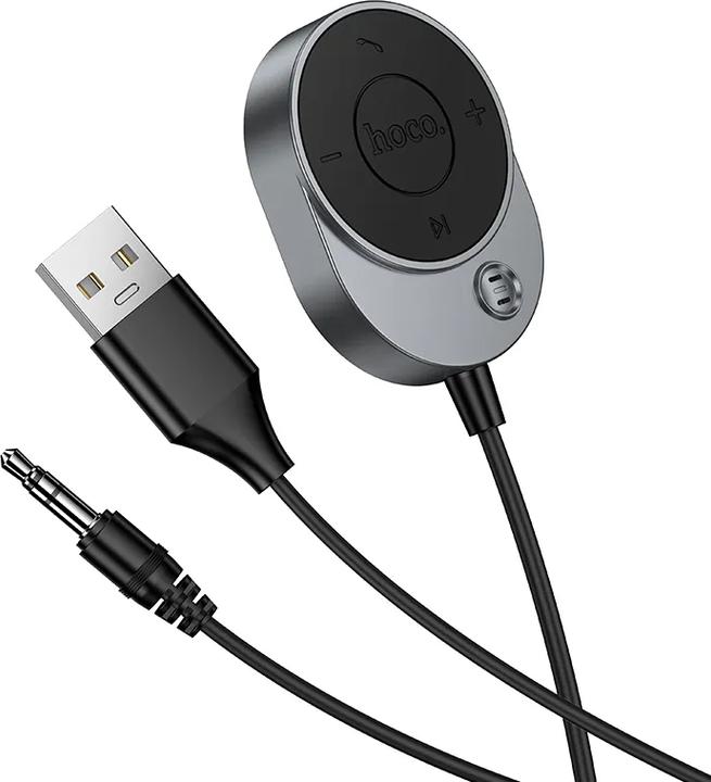 Actual product image Hoco BT Receiver E150, Grey (Receiver)