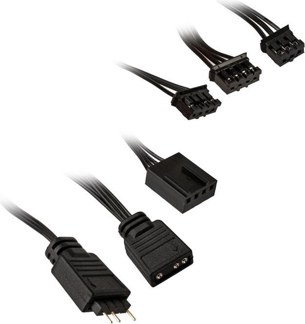 Actual product image Silverstone Shark Force 160 ARGB (160 mm, 1 x)